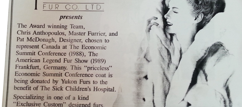 Toronto Furs - Yukon Fur - 1667 Dundas Street West