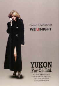 Proud Sponsor of We|U|Night - Yukon Fur