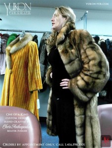 Toronto Furs - Yukon Fur - 1667 Dundas Street West - Mink, Fox, Lynx, Beaver, Sable, Chinchilla, American Legend Blackglama