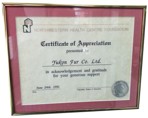 northwestern health centre foundation - Yukon Fur